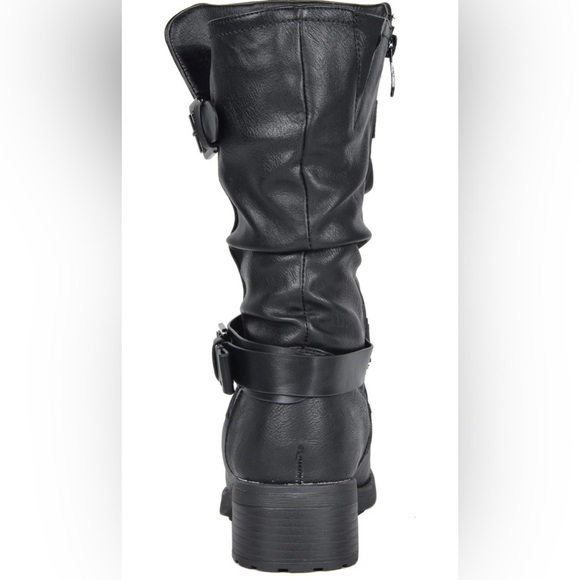 Mid Calf Riding Winter Boots - Picture 4 of 7